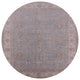 Ahgly Company Indoor Round Mid-Century Modern Area Rugs, 4' Round