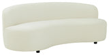 TOV Furniture Cannellini Cream Velvet Sofa
