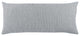 Camille Rectangular Throw Pilow, Ash Blue