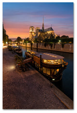 Mathieu Rivrin 'Sunset in Notre Dame de Paris' Canvas Art, 12x19
