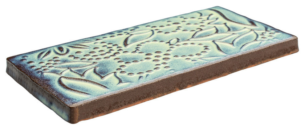 Antic Feelings Ceramic Wall Tile, Aqua Marina, Sample