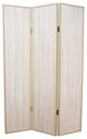 1" x 47" x 71" Beige Wood  Screen