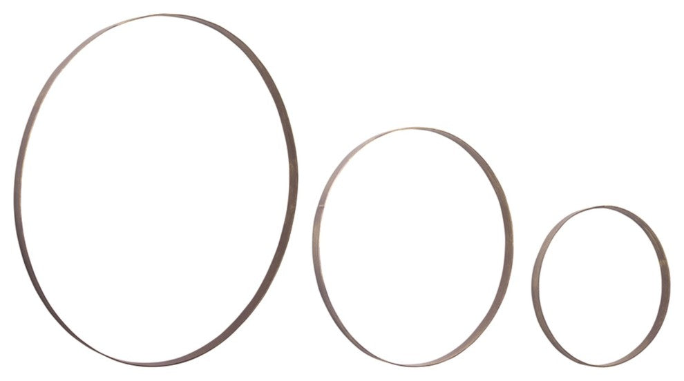 Rings (Set of 3) 12"D, 17.75"D, 26"D Iron