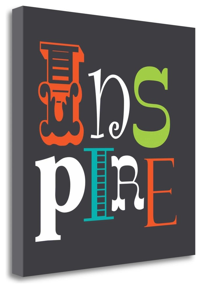 "Inspire" By Tamara Robinson, Giclee Print on Gallery Wrap Canvas, Ready to Hang