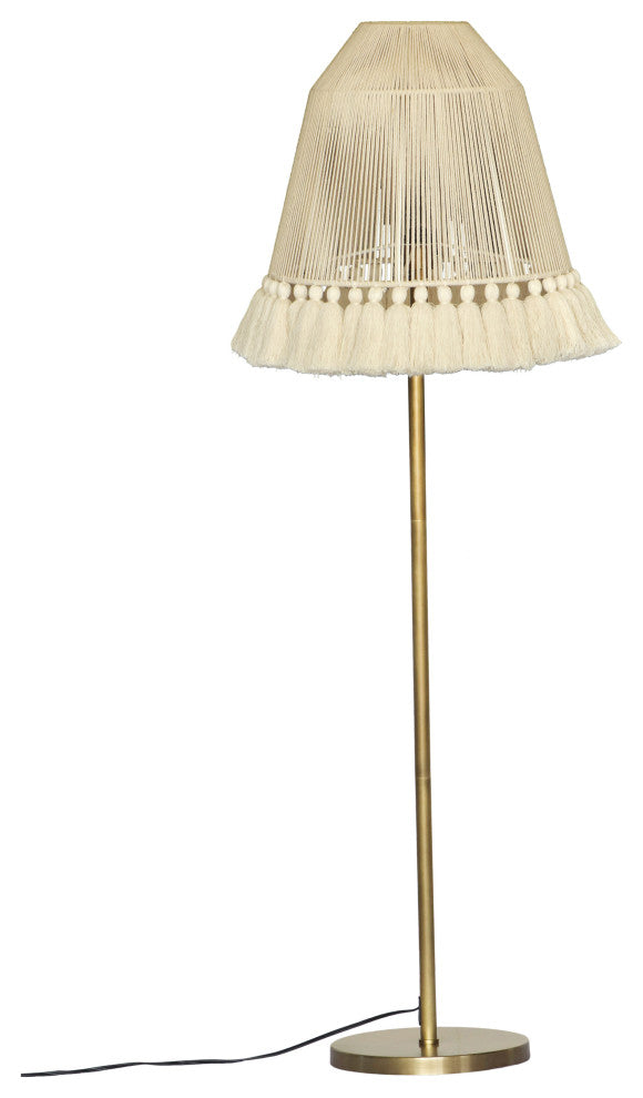 June White Floor Lamp, Tall