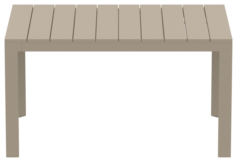 Atlantic Dining Table 55, 83" Extendable Taupe