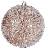 10" Cafe Latte Glitter Hail Ball