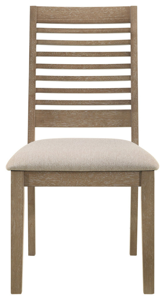 Scottsdale 6-piece Rectangular Dining Set Brown Washed