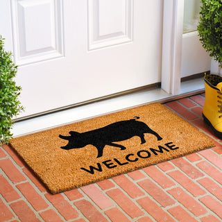 Calloway Mills Piggy Doormat, 30x48
