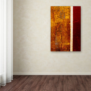 Claire Doherty 'Gold Flakes' Canvas Art, 30x47