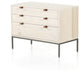Trey Large Nightstand-Dove Poplar