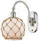 Innovations 518-1W-PN-G121-8RB-LED 1 Light Sconce, Polished Nickel