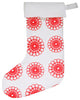 Doily Felt Stocking