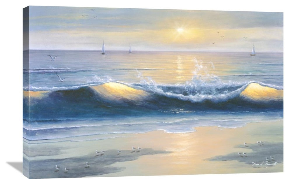 "Blue Waves" Artwork, 36"x24"