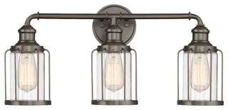 Anson 3-Light Bath Bar, Satin Copper Bronze