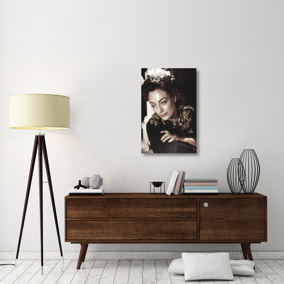 "Joan Crawford" Stretched Canvas Giclee by Hollywood Photo Archive, 23x36"