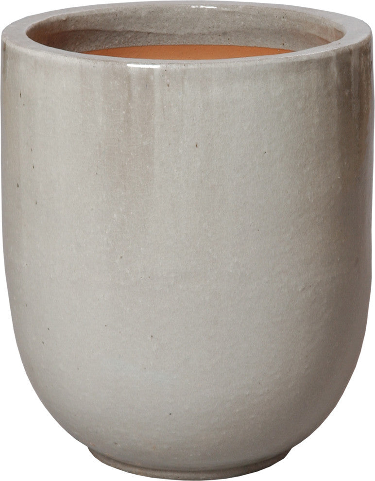 Manchester Round Pot, Gray
