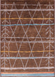 Ahgly Company Indoor Rectangle Mid-Century Modern Area Rugs, 5' x 8'