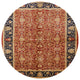 Ahgly Company Indoor Round Mid-Century Modern Area Rugs, 5' Round