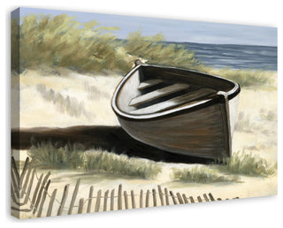 Lonesome Boat 36 x 24 Canvas Wall Art