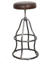 Bowie Bar Stool - Vintage Brown Leather