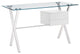 Stasis Office Desk, White