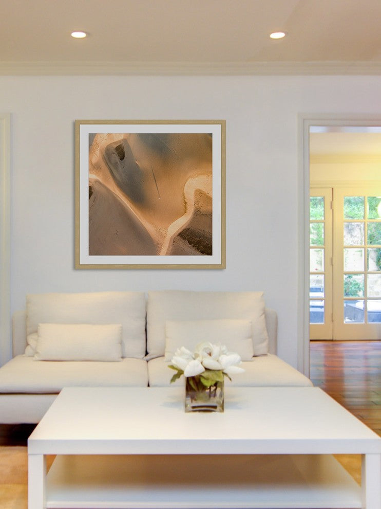 "Sand Hills" Framed Print by Karolis Janulis