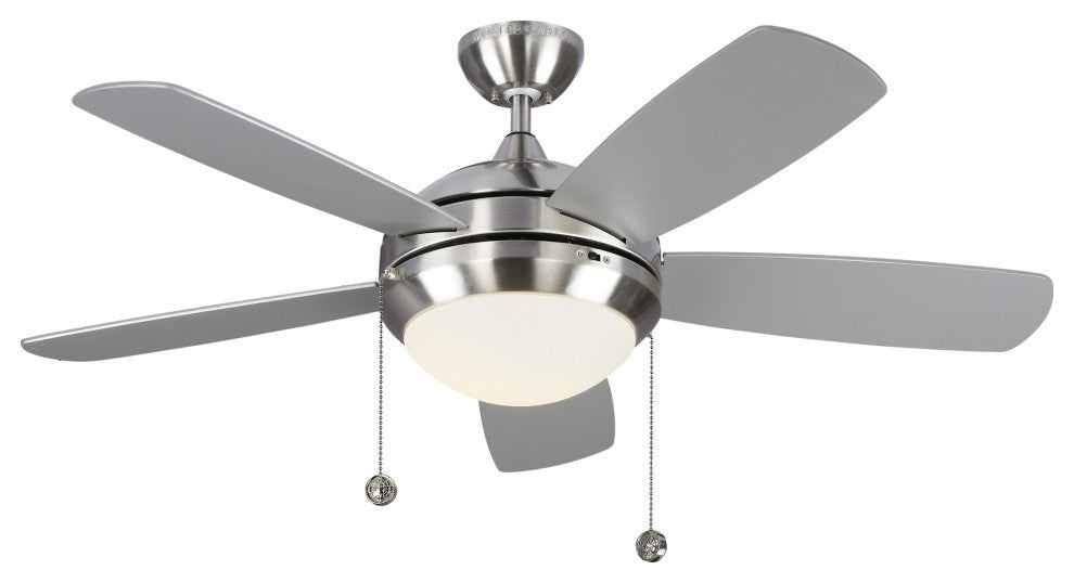 Generation Lighting Discus 44" Ceiling Fan Brushed Steel