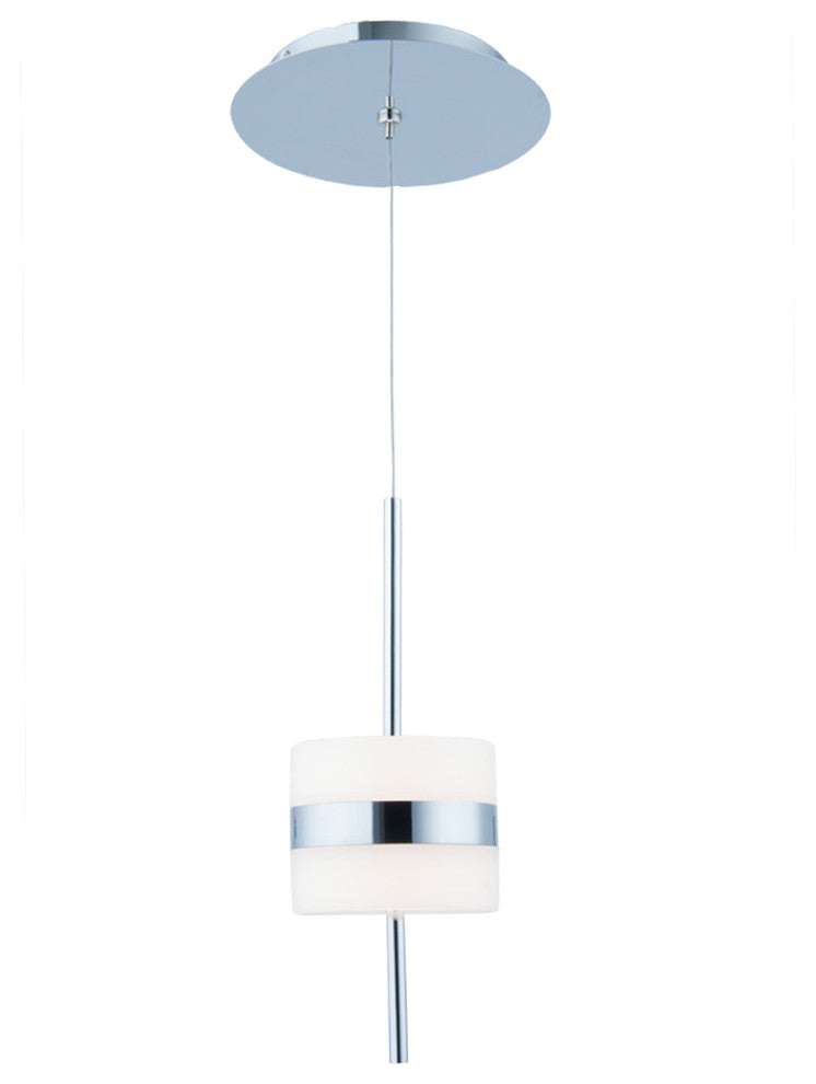Smore 11" LED Mini Pendant 3000K, Chrome