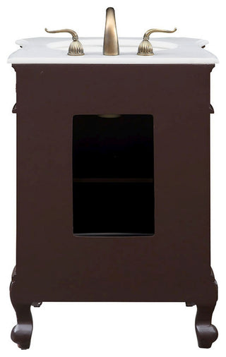 Elegant Lighting VF-1031-VW Berkshire 24" - Antique White