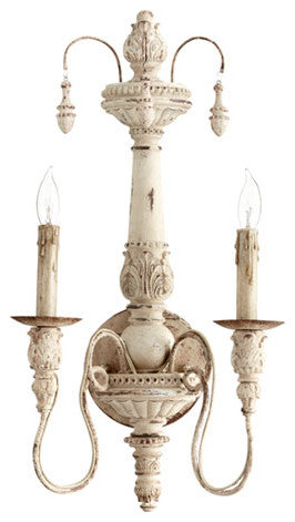 5506-2-70 Salento Transitional Light Wall Mount, Persian White