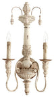 5506-2-70 Salento Transitional Light Wall Mount, Persian White