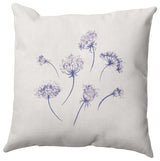 Just Dandy Outdoor Pillow, Purple, 16"x16"