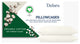 Delara GOTS 100% Organic Cotton Pillowcase Set of 2 400TC, Ivory, Queen, 21"x32"