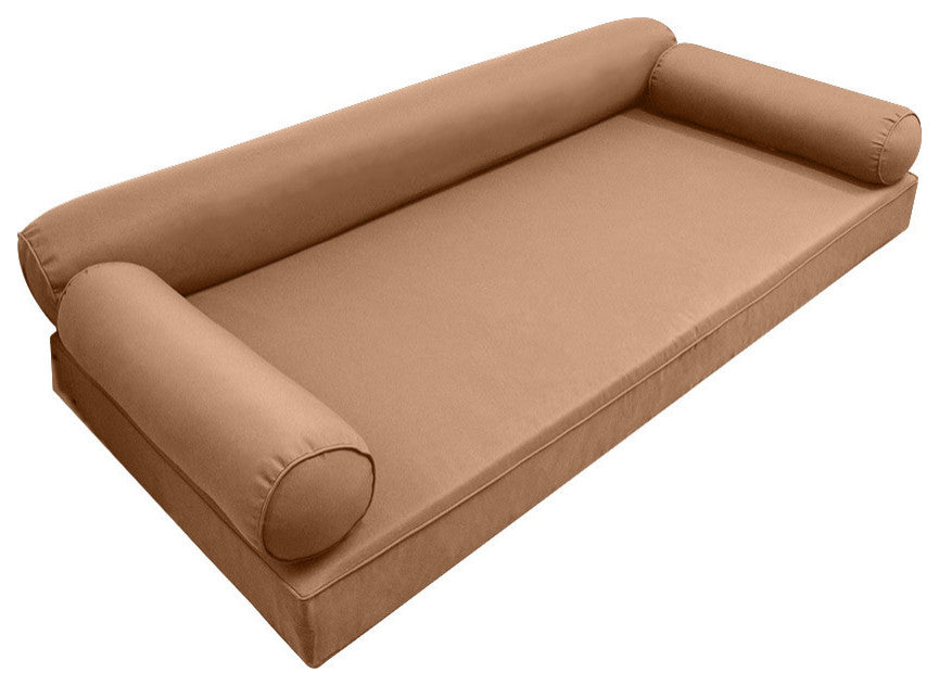 Style6 Full Size Pipe Trim Mattress Bolster Pillow Outdoor Slip Cover ONLY AD104
