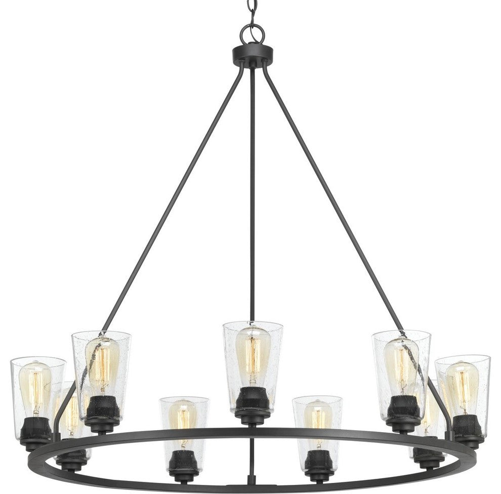 Debut 9-Light Chandelier, Graphite