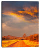 Fantastic Road and Sky in Kenya, Oversized Landscape Canvas Art, 30"x40"