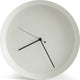 Atipico Dish Iron Wall Clock, Signal White