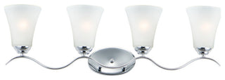 Maxim 12084FT Vital 4 Light 32"W Bathroom Vanity Light - Polished Chrome