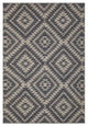 Winnie Area Rug, Gray/White, 5'x7'6"