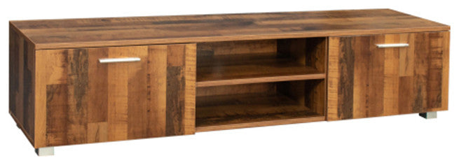 Living room TV cabinet MDF Walnut modern tv stand