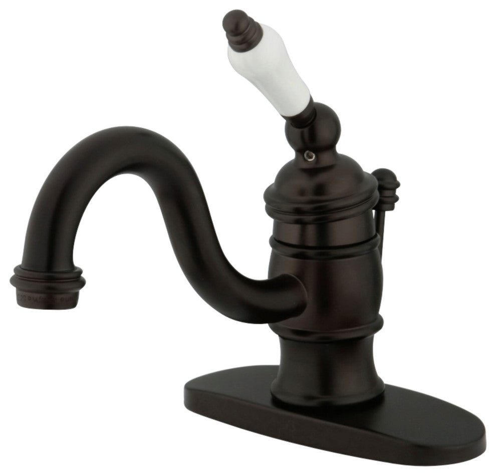 Kingston Brass Single-Handle Bathroom Faucet, Oil Rubbed Bronze