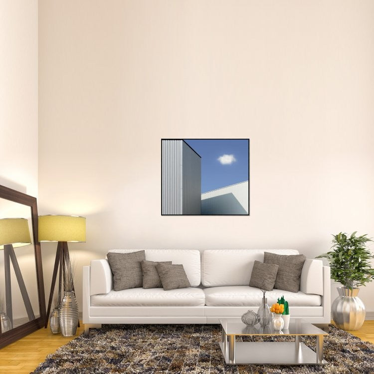 "Cloud" Framed Canvas Giclee by Henk Van Maastricht, 41x36"