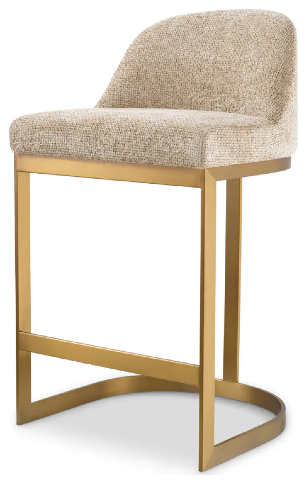 Gold Base Counter Stool | Eichholtz Condos