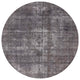 Ahgly Company Indoor Round Mid-Century Modern Area Rugs, 4' Round