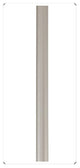 Matthews-Atlas Downrod, Brushed Nickel, 10