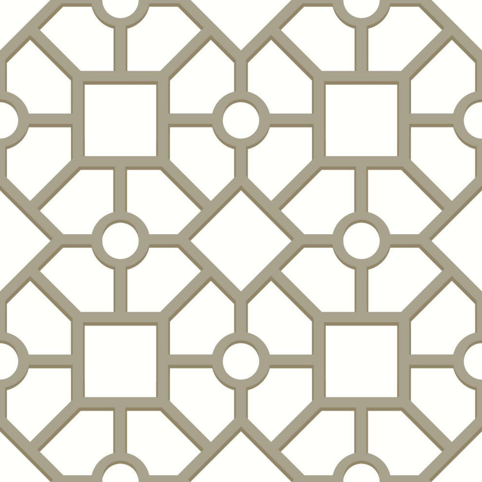 Hedgerow Trellis Peel and Stick Wallpaper