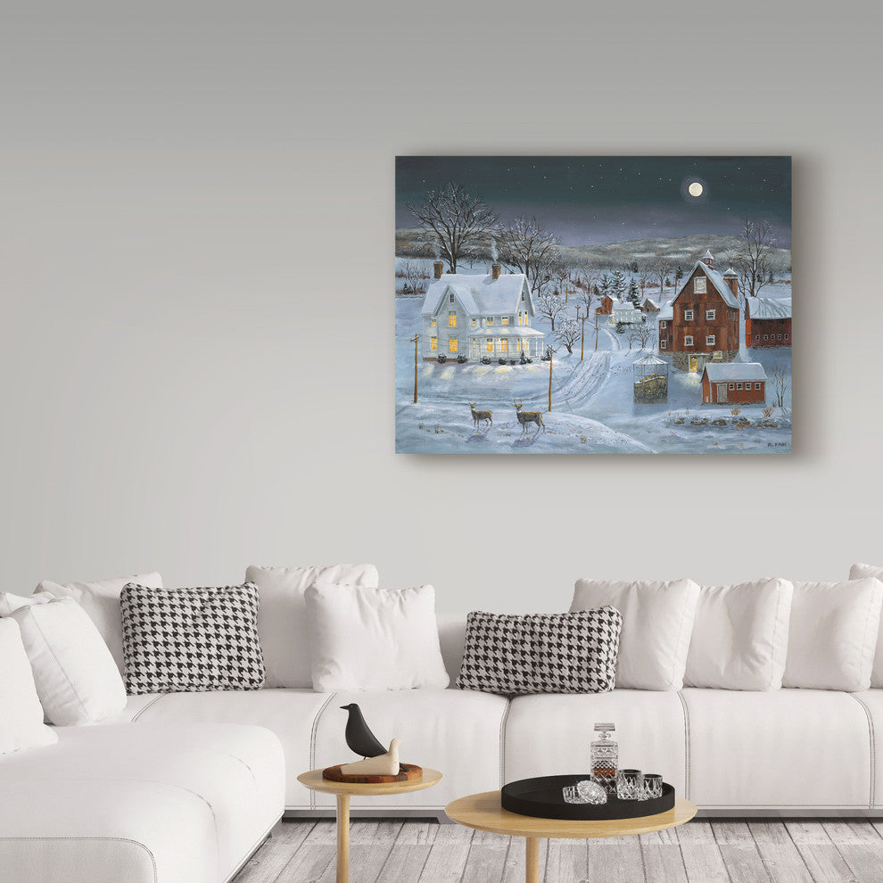 Bob Fair 'Romantic Evening' Canvas Art