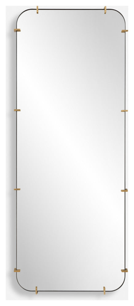 Uttermost - 09978 - Mirror - Pali - Antiqued Brushed Gold