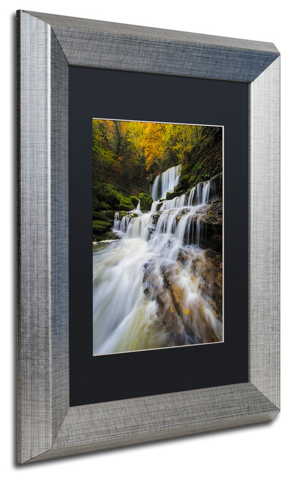 Mathieu Rivrin 'Symphony of Autumn' Matted Framed Art, 11x14